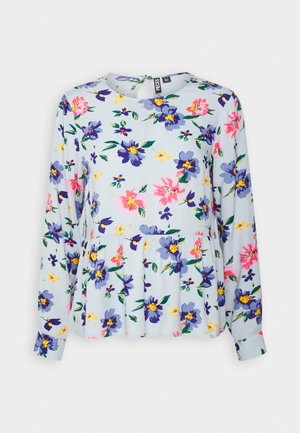 Pieces PCNYA - Langærmet T-shirt - kentucky blue