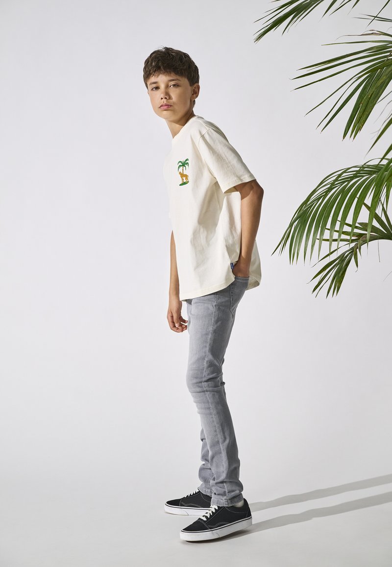 ONLY & SONS junior OSJJANLO LIFE LOOSE TEE  - T-Shirt print - tofu