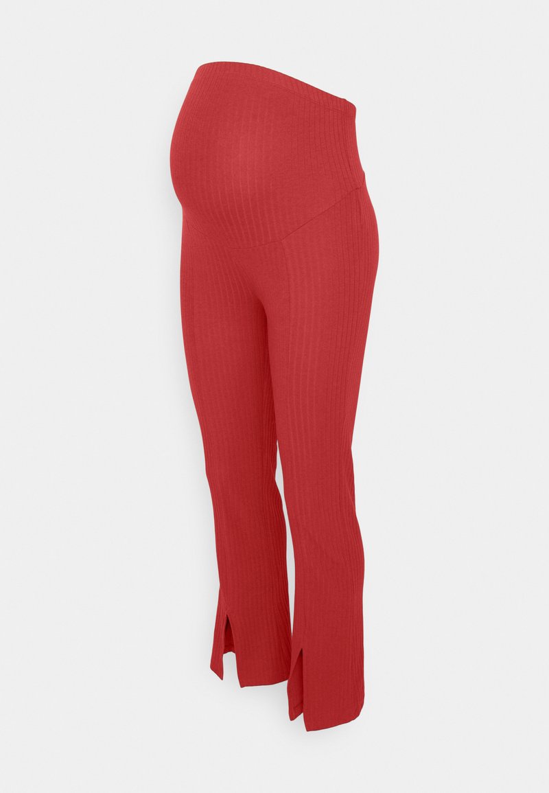 Anna Field MAMA Broek rood gemêleerd