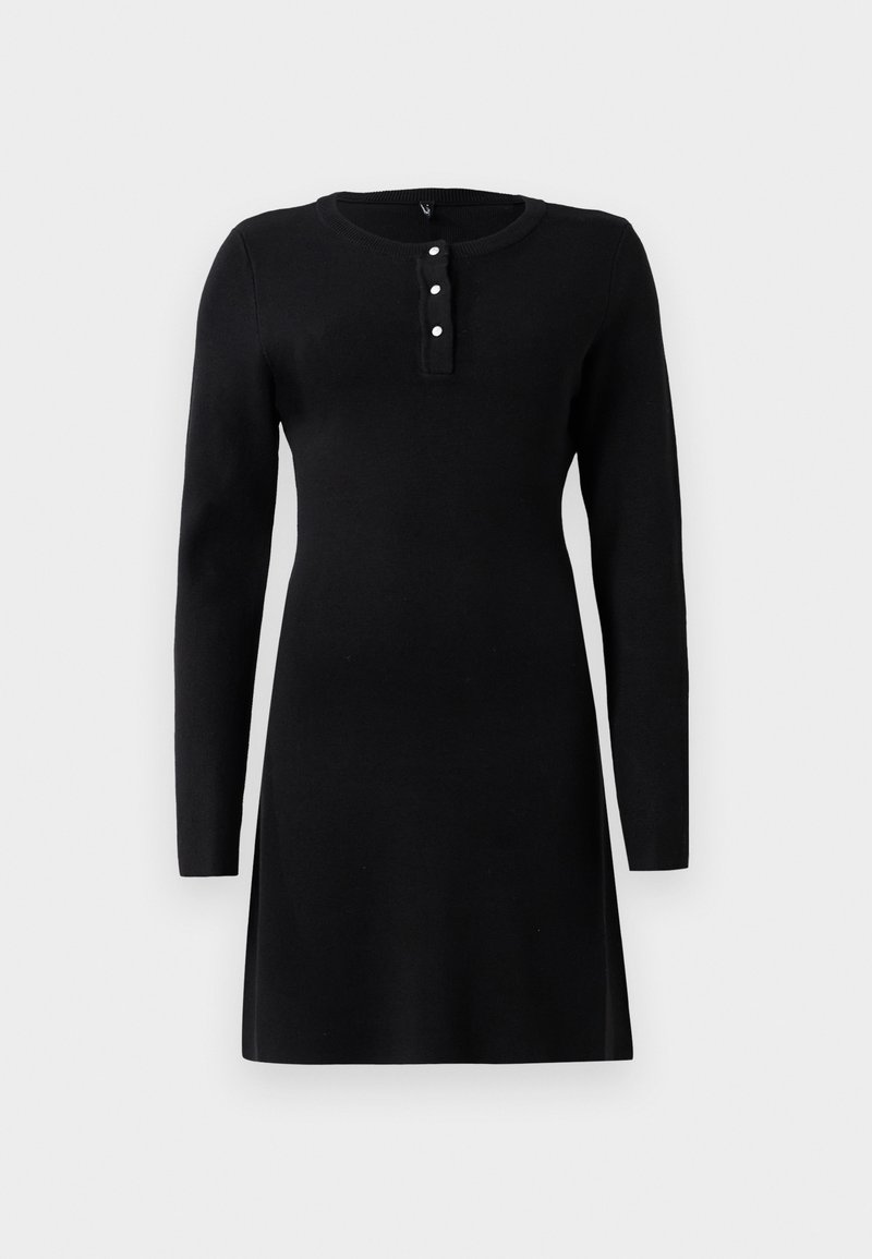 Only Gebreide jurk zwart Only Gebreide jurk zwart