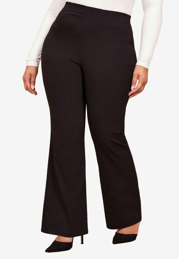 PLUS SIZE FIT - FLARED  - Stoffhose