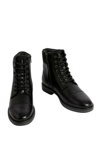 Marks & Spencer MILITARY SIDE ZIP CASUAL BOOTS - Stivaletti - black