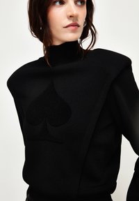 adL KNITWEAR SWEATER - Strickpullover - black