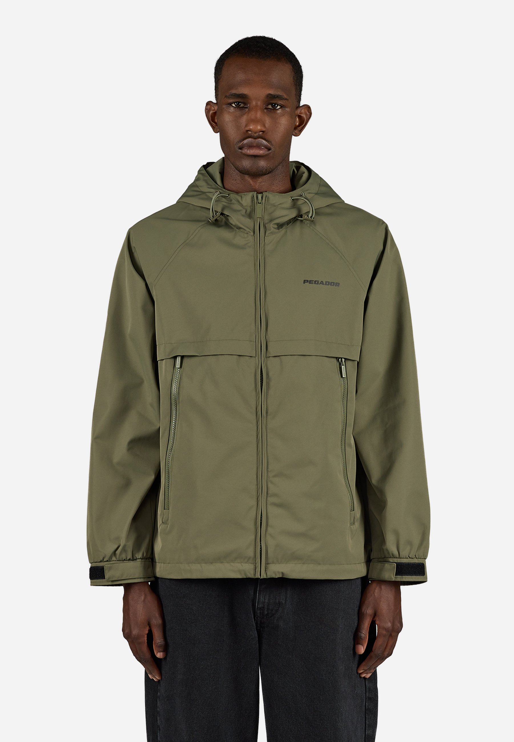 Pegador MASON HOODED Leichte Jacke mud olive/oliv Zalando