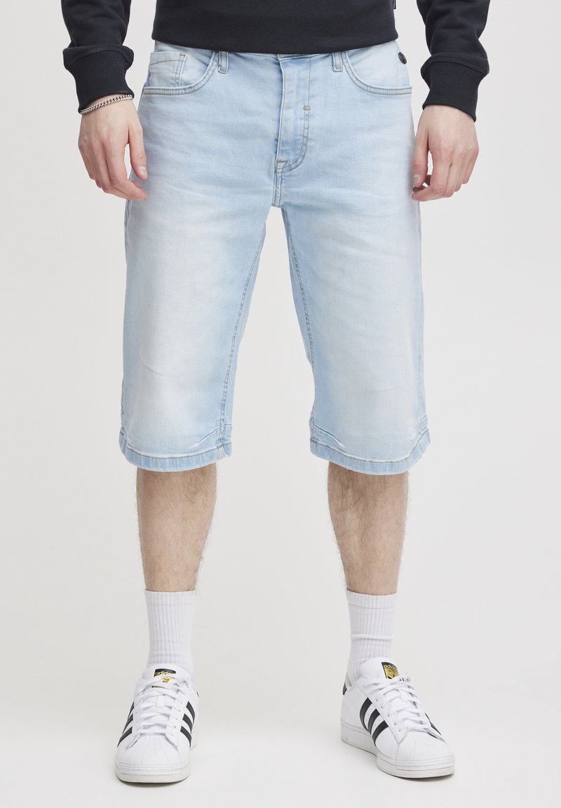 Blend BHDENIM SLIM/ REGULAR FIT - Džinsa auduma šorti - denim light blue