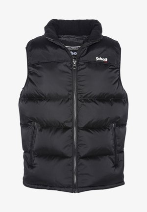 Schott Weste - black