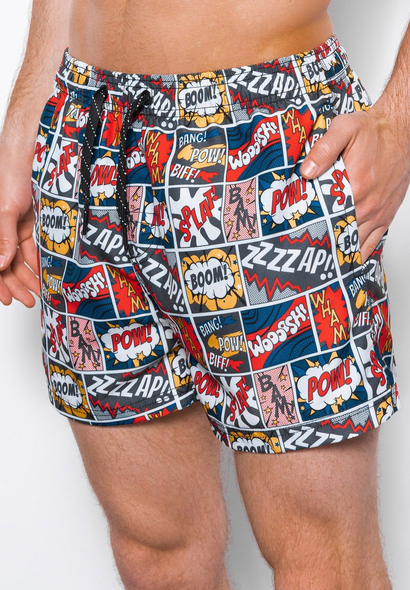 Ombre Plavecké šortky  - comic