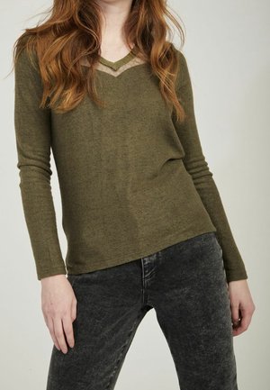 Pitkähihainen paita - green