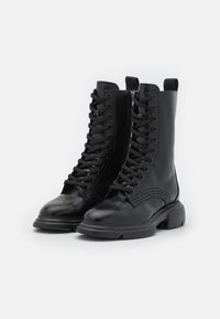 Emporio Armani Botines con plataforma - black