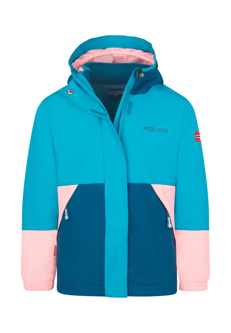 Trollkids Outdoorjas blauw