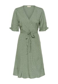Unselected, laurel wreath dots