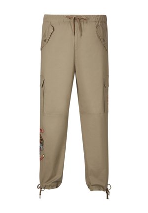 ROAR TIGER - Cargo trousers - pebble