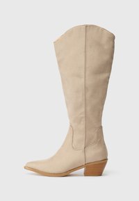 Bottes de cowboy / motard - taupe