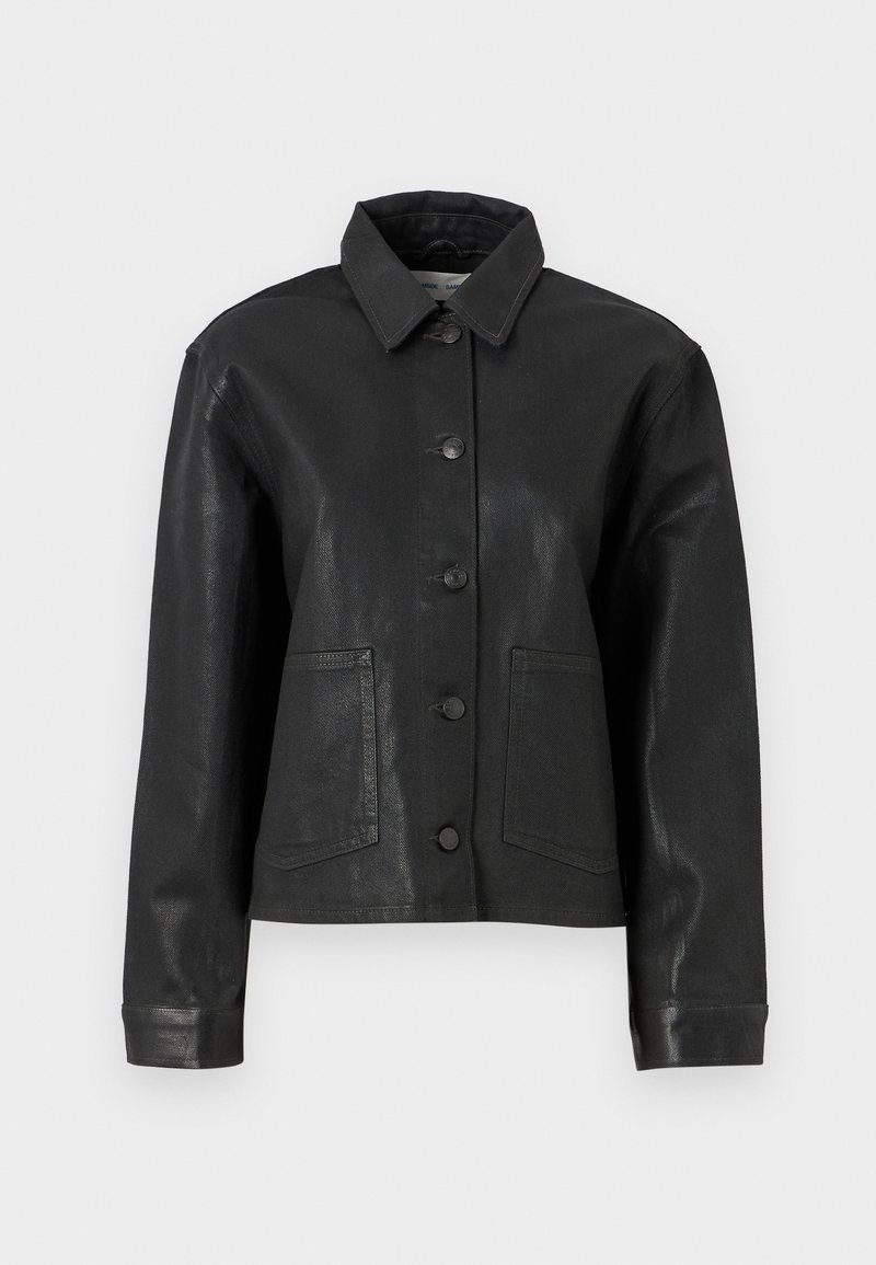 Samsøe Samsøe Spijkerjas zwart