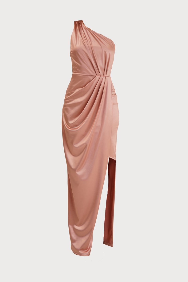 WAL G PETITE Cocktailjurk donkerroze WAL G PETITE Cocktailjurk donkerroze