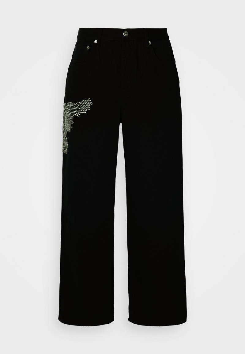 Ksubi Relaxed fit jeans zwart denim/blackdenim Ksubi Relaxed fit jeans zwart denim/blackdenim