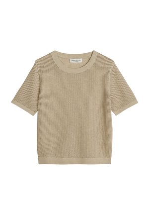 Marc O'Polo, Basic T-shirt - linen beige