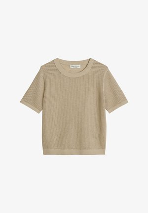 Marc O'Polo, Basic T-shirt - linen beige
