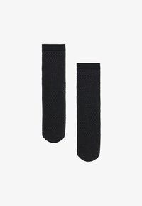 Non sélectionné, black silver lurex