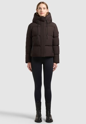 khujo, ENITS2 MATT - Winter jacket - chocolate chip