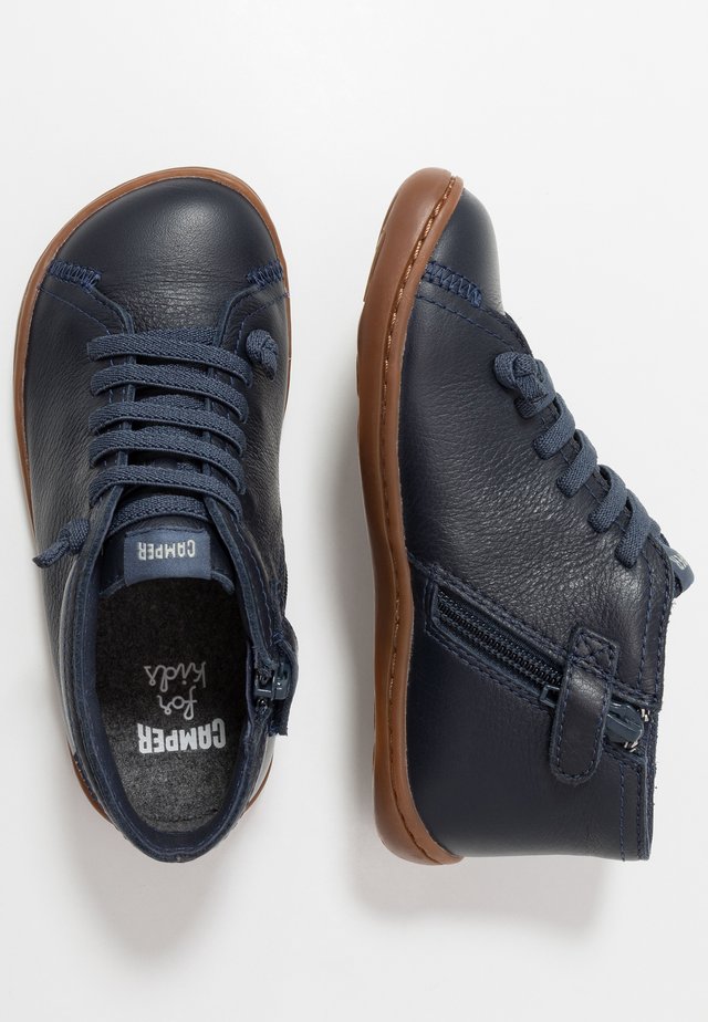 PEU CAMI KIDS WARM LINING - Chaussures à lacets - navy