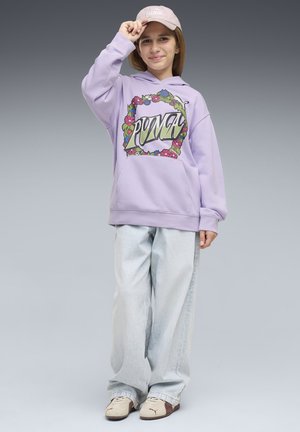 Puma, MID90S RELAXED GRAPHIC HOODIE TR G - Sweat à capuche - light lavender