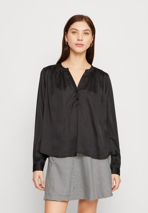 JDY JDYFIFI PLACKET SHIRT - Μπλούζα - black