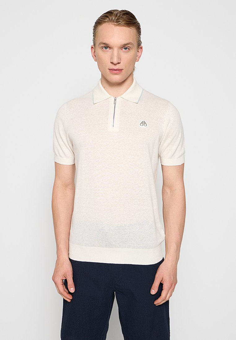 Moose Knuckles Poloshirt crème Moose Knuckles Poloshirt crème