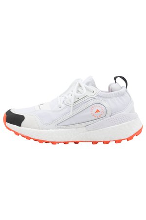 ASMC OUTDOORBOOST 2.0 LIGHT - Trail running shoes - footwear white/semi impact orange