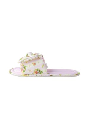 Slippers - yellow amelie stripe