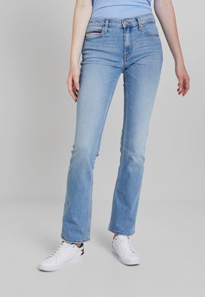 Bootcut-farkut - blue denim