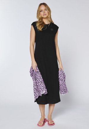 Chiemsee, KLEID MIT SLIM-FIT SILHOUETTE - Sweat Dress - black