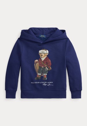 POLO BEAR HOODIE - Felpa con cappuccio - fall royal