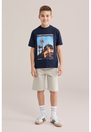 WE Fashion Trükipildiga T-särk - dark blue