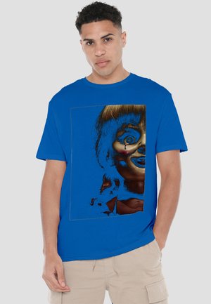 Cotton Soul, ANNABELLE/DOLL TEAR - Print T-shirt - royal blue