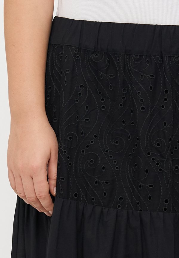 CALLE - Maxi skirt - nero2