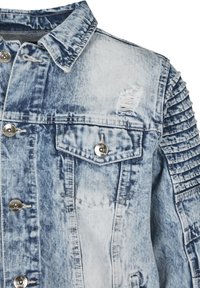Southpole SOUTHPOLE HERREN BIKER TRUCKER JACKET - Chaqueta vaquera - blue