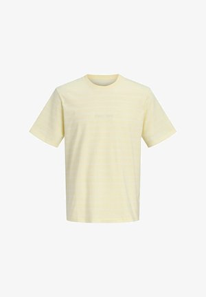 Jack & Jones, T- - Trükipildiga T-särk - pastel yellow