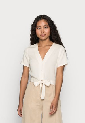 VMSIMPLY EASY TIETOP - T-shirt med print - birch