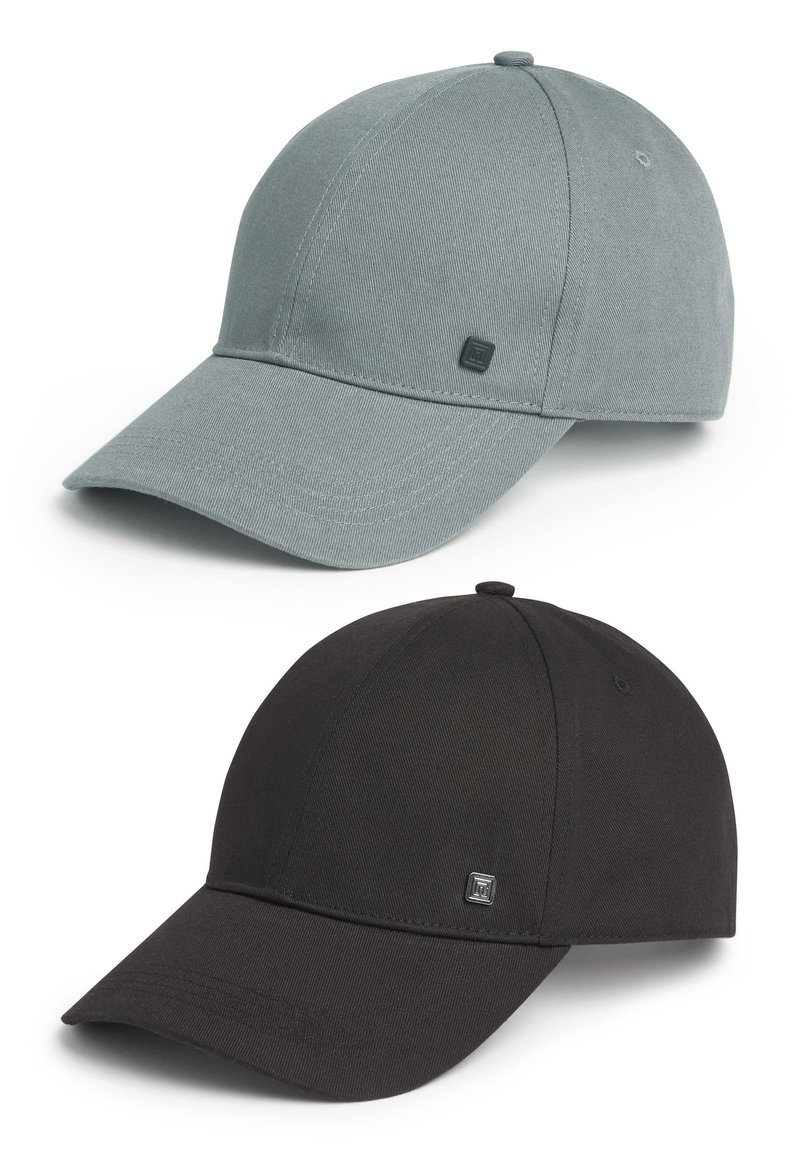 Next CAPS 2 PACK Casquette grey black/noir ZALANDO.CH