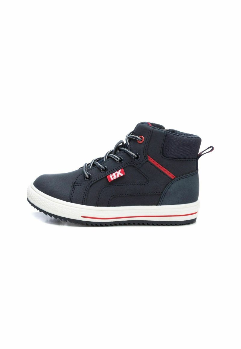 XTI Botines con cordones - navy