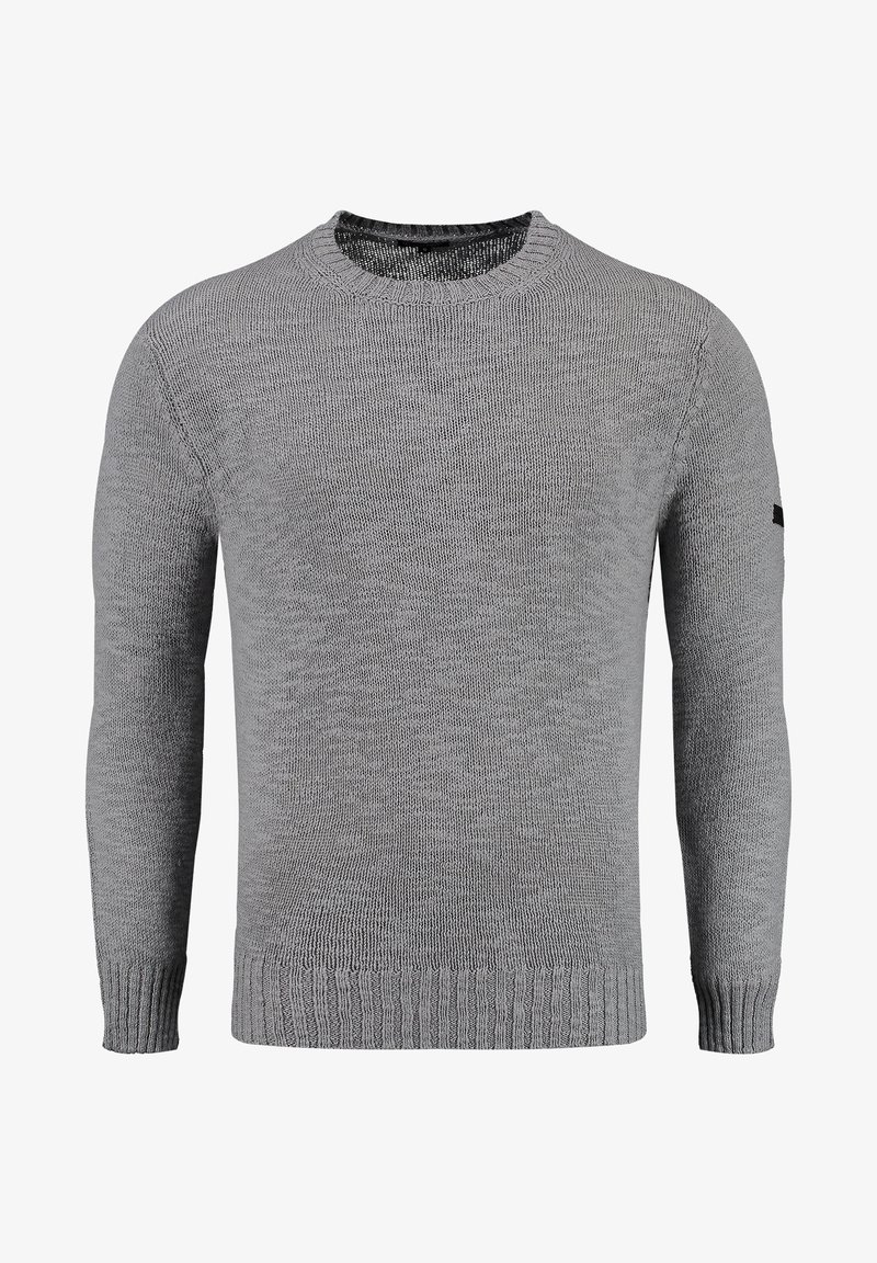 Key Largo MST FINN ROUND - Strickpullover - grey