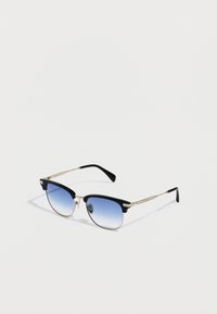 LINDEN UNISEX - Lunettes de soleil - silver-coloured/black