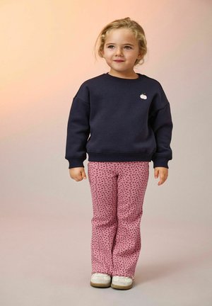 ONLY MINI, TROUSERS KMGTRINNY TIGHT FIT TROUSERS - Tights - foxglove