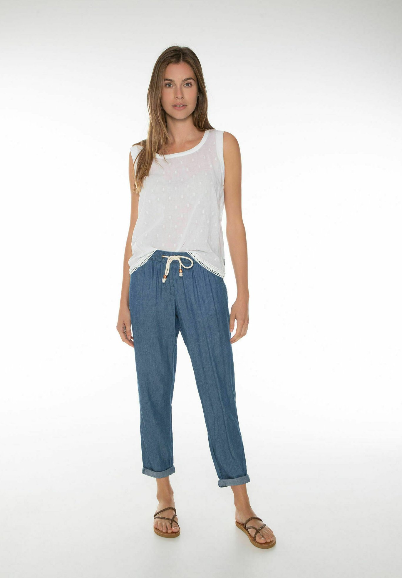 lou and grey linen pants|OFF 70 
