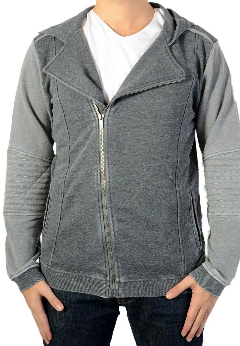 JAPAN RAGS Sweat zipp?� - grey/gris - ZALANDO.FR