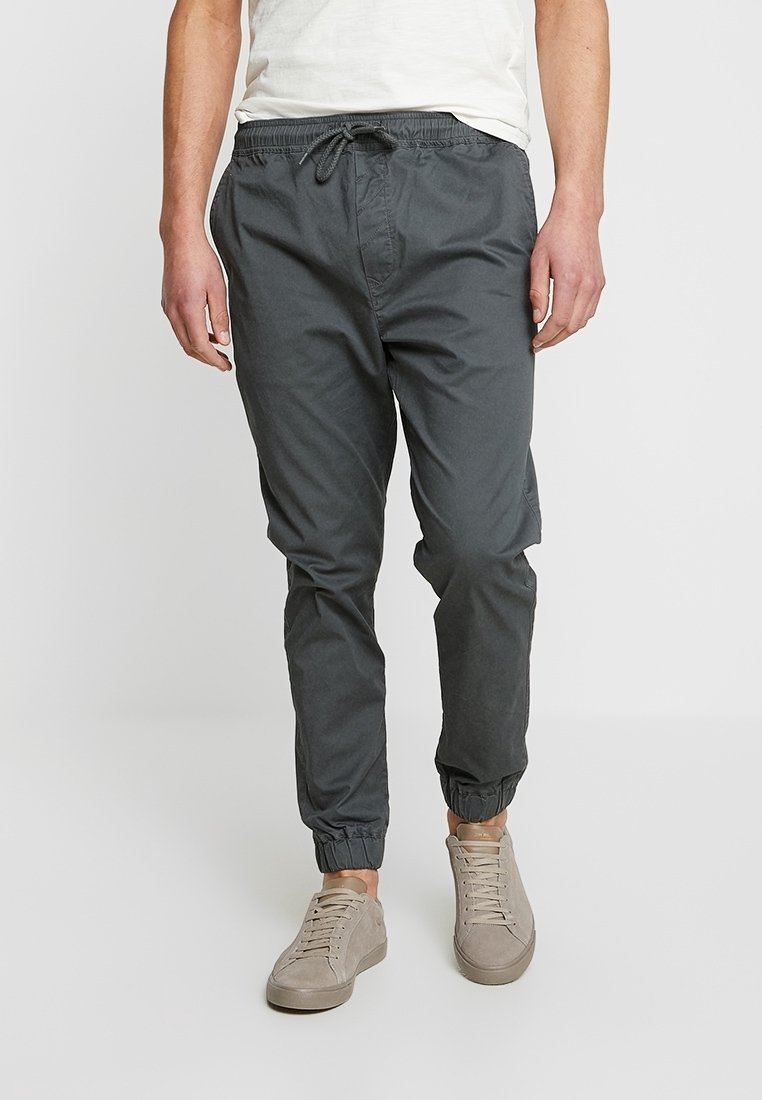 Solid Broek - anthracite