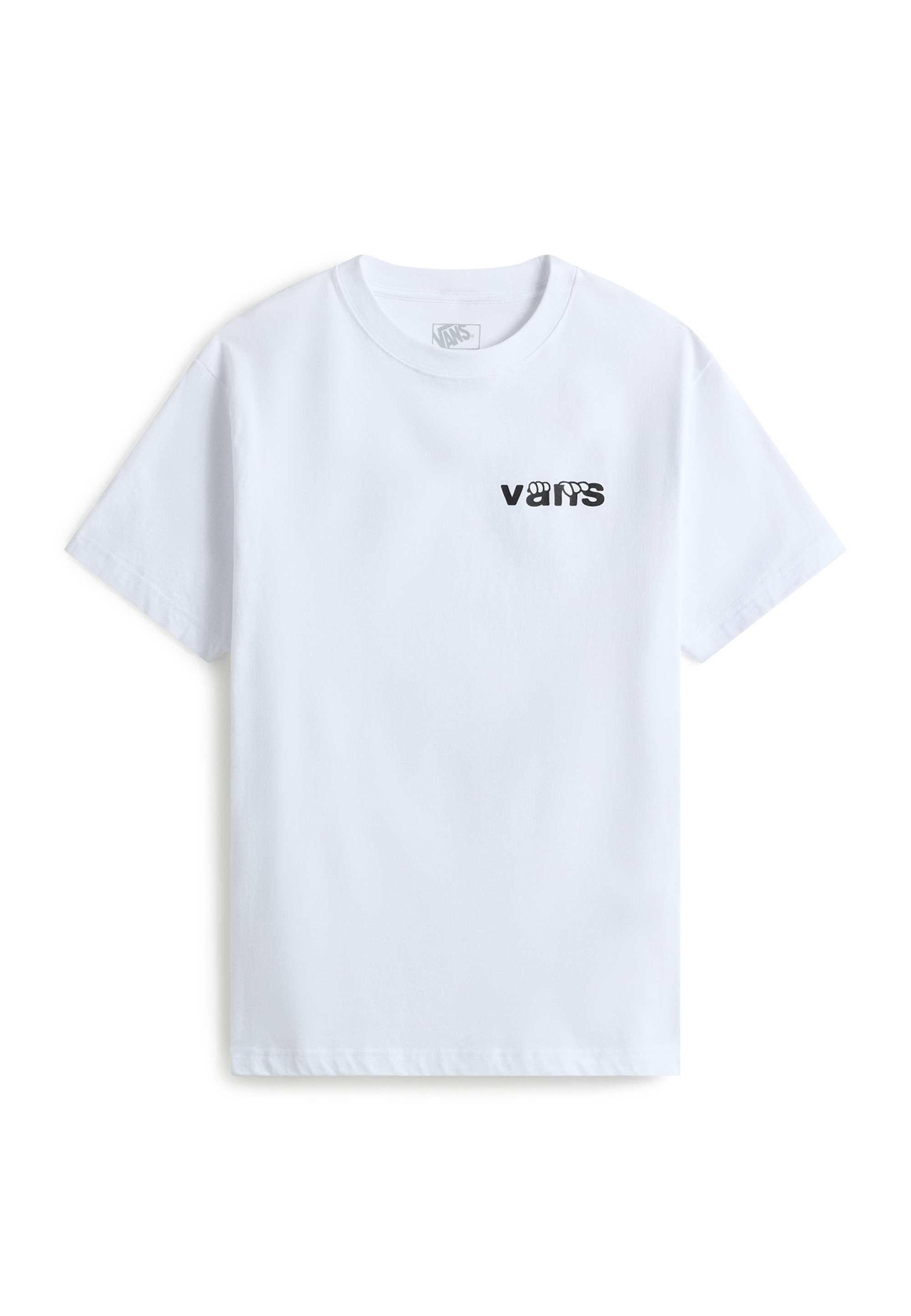 Vans KEYHOLE CLASSIC. - Triko s potiskem - white