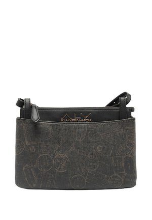 A SPALLA - Borsa a tracolla - black passport