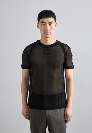 Helmut Lang LOGO - Pamata T-krekls - black